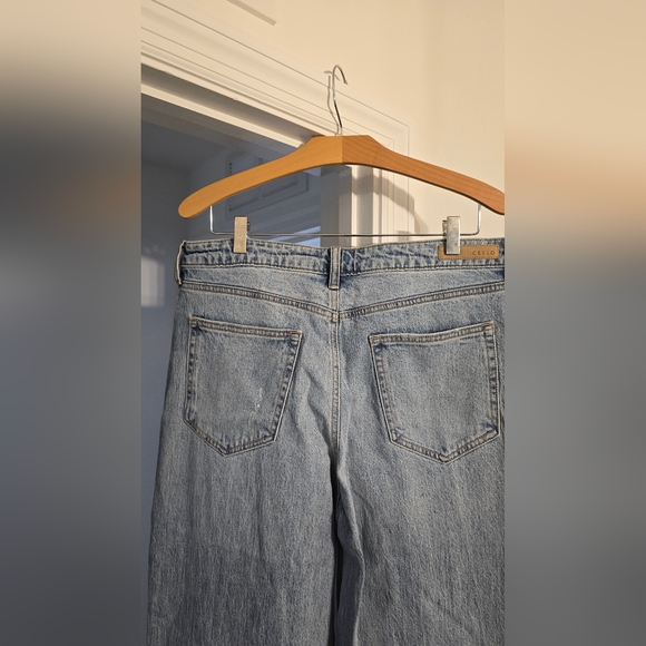 Baggy womens Cello Blue Denim Jeans Size 11 - Picture 7 of 11